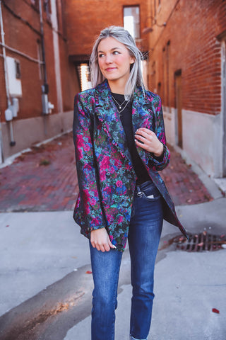 Ramona Floral Blazer