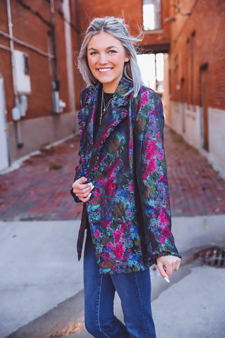 Ramona Floral Blazer