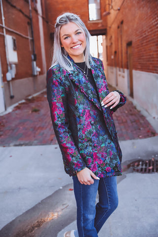 Ramona Floral Blazer