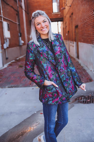 Ramona Floral Blazer