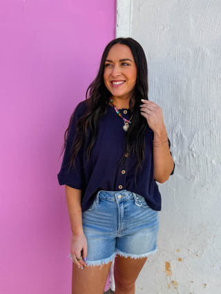 Dani Waffle Knit Top