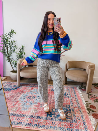 Kova Color Block Sweater