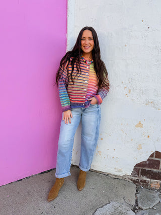 Rainbow Rush Cardigan