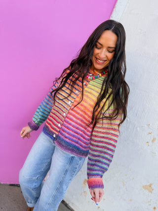 Rainbow Rush Cardigan