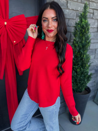 Noelle Waffle Knit Sweater