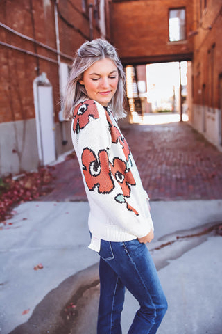 Abigail Floral Sweater