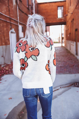 Abigail Floral Sweater