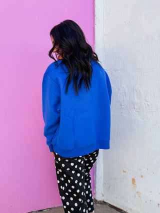 Good Things Reversible Polka Dot Mock Neck
