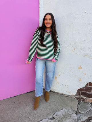 Aspen Striped Pullover
