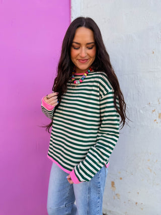 Aspen Striped Pullover