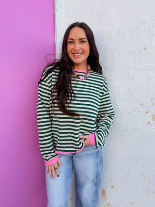 Aspen Striped Pullover