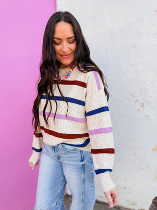 Stephanie Sweater-Taupe