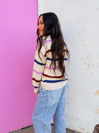 Stephanie Sweater-Taupe