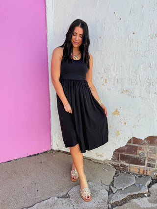 Breeze Ease Midi Dress