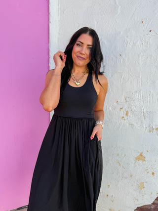 Breeze Ease Midi Dress