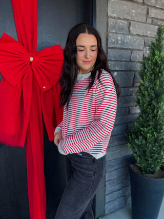 Rochelle Striped Sweater