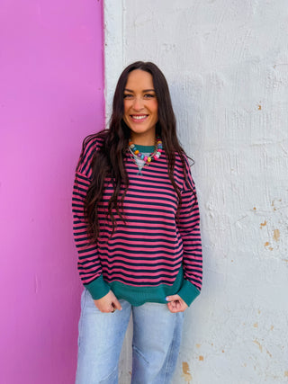 The Heidi Striped Pullover brings effortless style to your everyday rotation. This trendy sweatshirt features fun multicolor stripes that pair easily with jeans, joggers, or casual bottoms. The relaxed fit ensures comfort all day long, making it perfect for running errands, working from home, or casual hangouts. Soft and versatile, it's a wardrobe staple that works across seasons.
house of color Summer
shop by color season