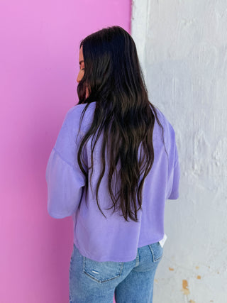 Daily Drift Scuba Tee-Lavender