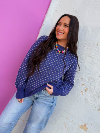 Jenna Sweater-Purple