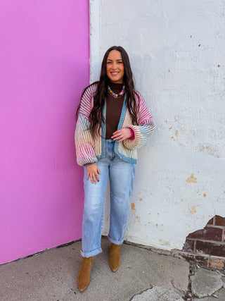 Everyday Mock Neck Top-Mocha