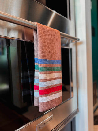 Yuletide Band Tea Towel-Geometry