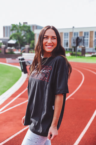 Nebraska Outline Band Tee