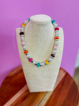 Joyful Beaded Necklace