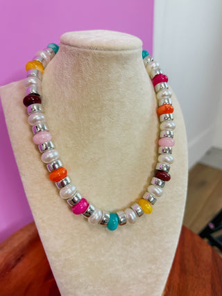 Joyful Beaded Necklace