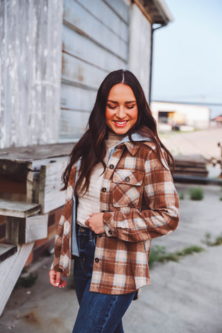 Josie Plaid Shacket