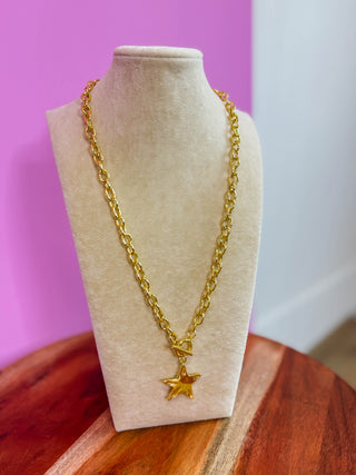Shine Baby Shine Gold Necklace