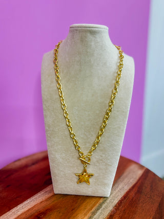 Shine Baby Shine Gold Necklace