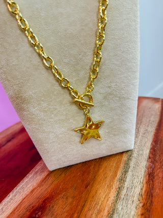 Shine Baby Shine Gold Necklace
