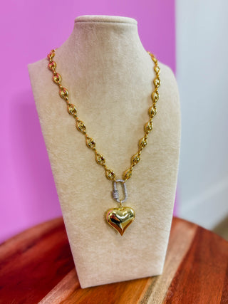 Double Trouble Gold Necklace