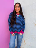 Navy/Fuchsia-Summer
