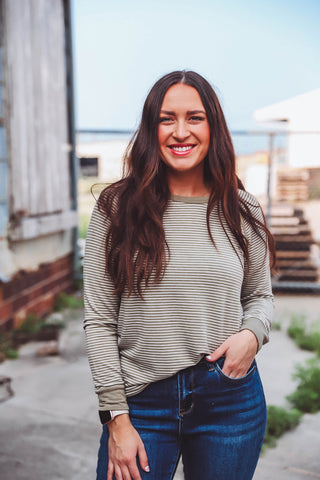 Carissa Striped Top