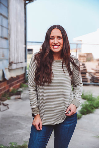 Carissa Striped Top