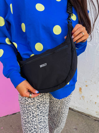 Onyx Crescent Bag - Brixley