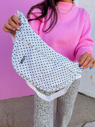 Pearl Dot Crescent Bag - Brixley