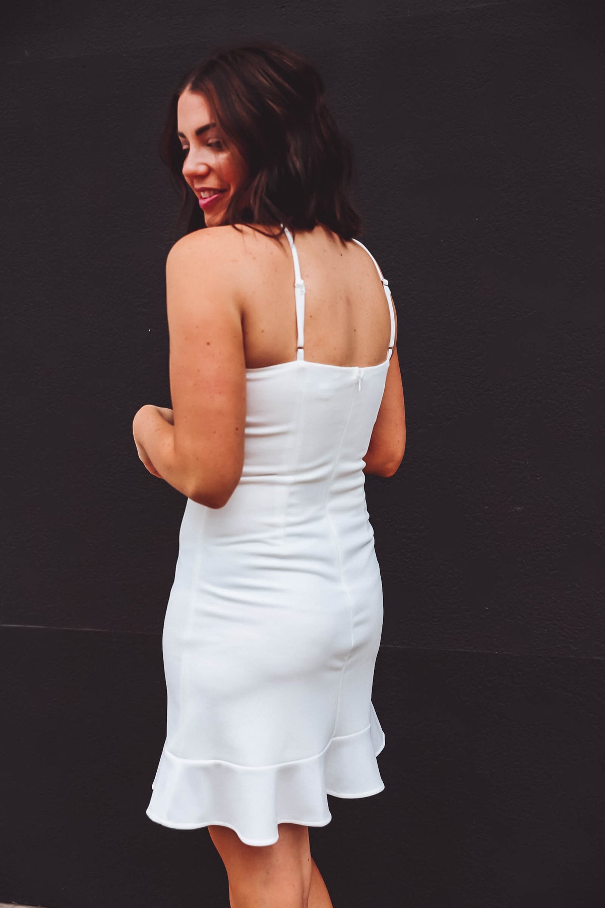 Lucy Mini Dress-White