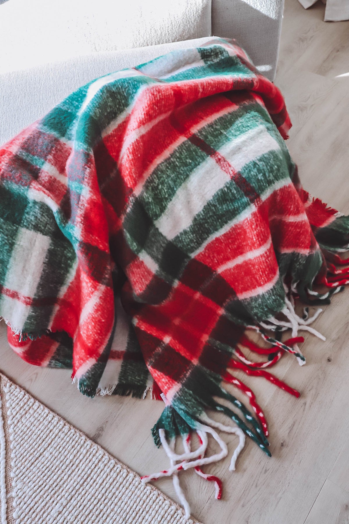 Red & Green Plaid Blanket