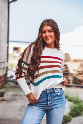 Millie Sweater-Ivory