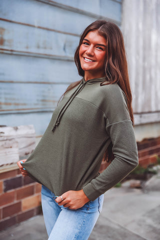 Nikki Pullover-Olive