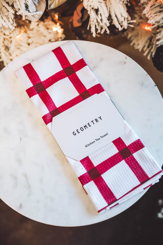 Hackett Tea Towel-Geometry