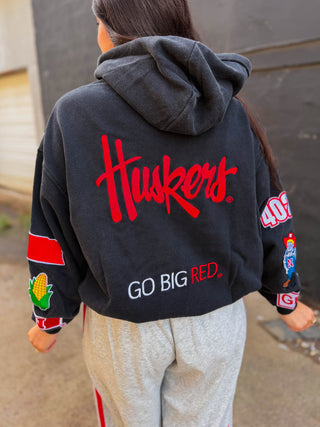 Huskers Patch Hoodie
