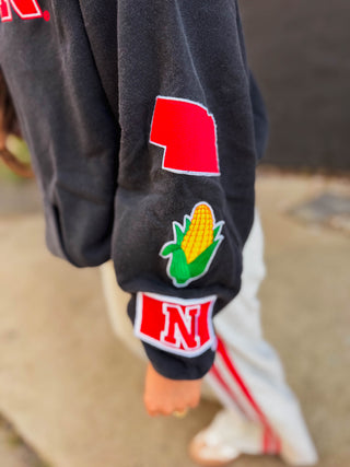 Huskers Patch Hoodie