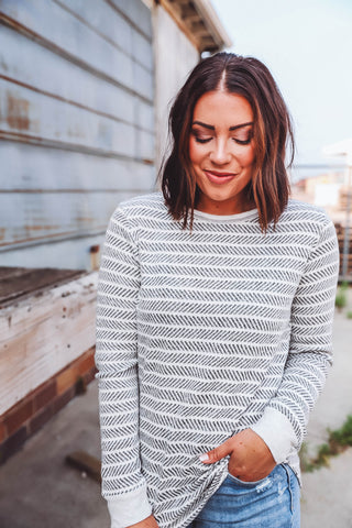 Meg Striped Top