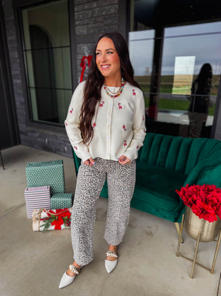 Candy Cane Lane Cardigan