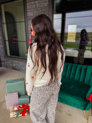 Candy Cane Lane Cardigan