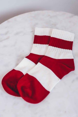 Christmas Color Block Socks