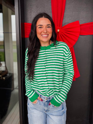 Scout Striped Cardigan